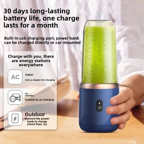 Portable Fruit Juice Blenders Summer Personal Electric Mini Bottle