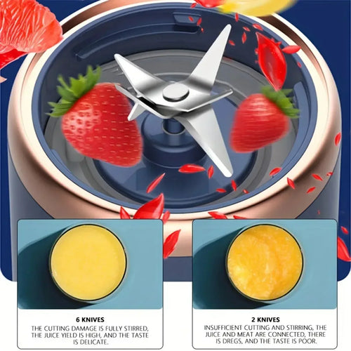 Nutrio — Frullatore Portatile per Succhi Freschi